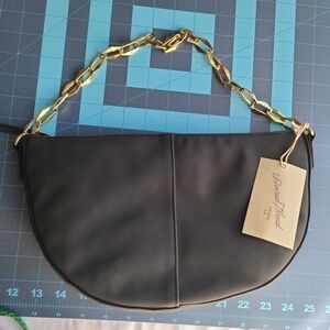 Black Women's Bag with Gold Chain by Universal Thread